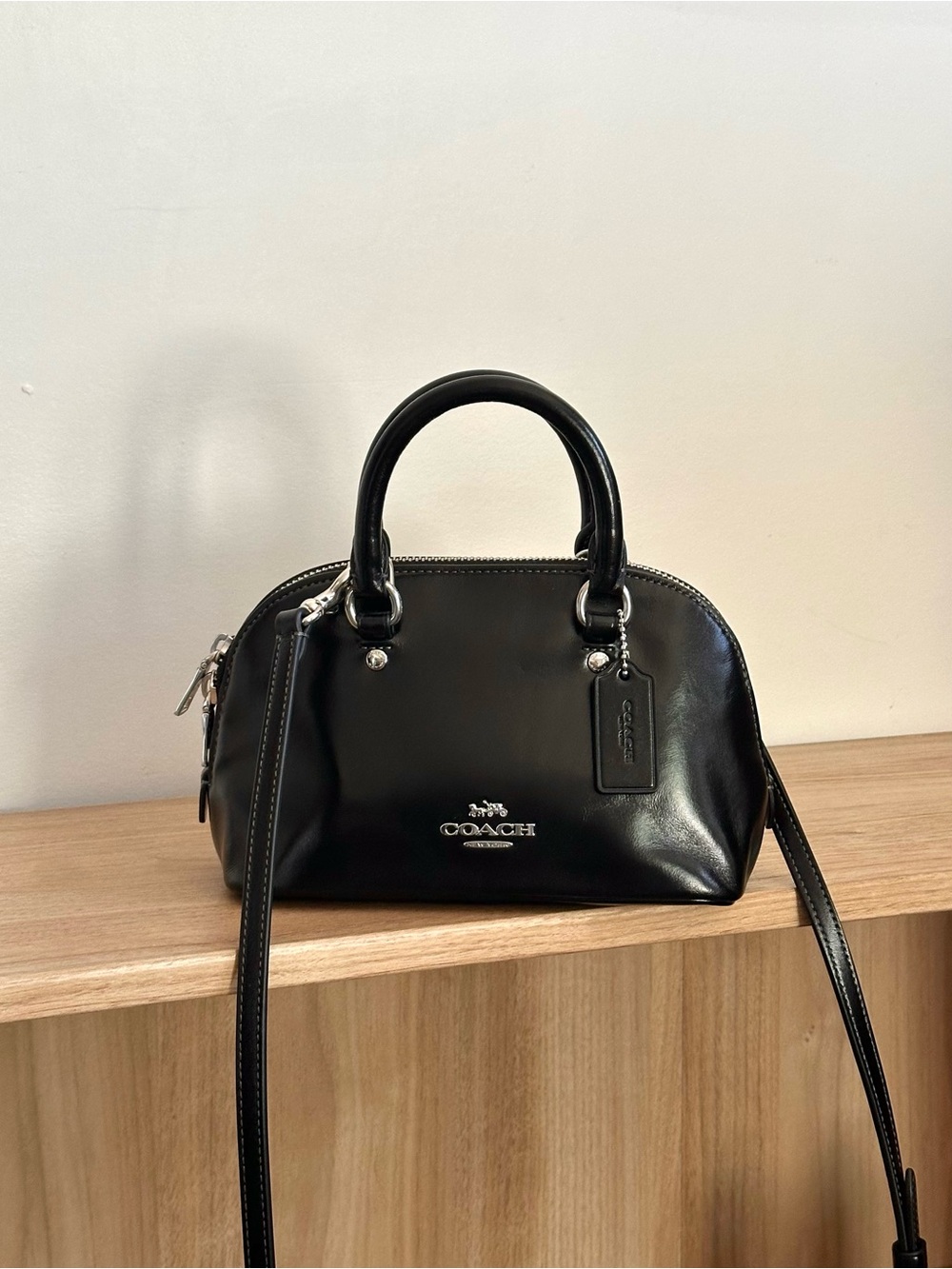 Coach Lara Mini Satchel Bag (Style No. CEA01)